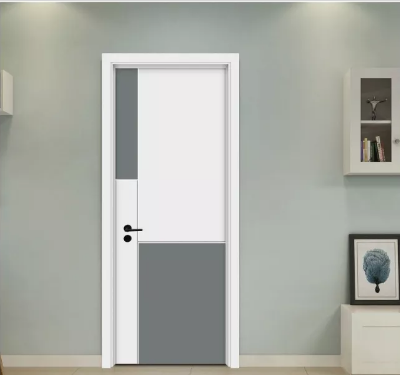 廠價直銷鑫順來X-5033平開叉色實木烤漆門