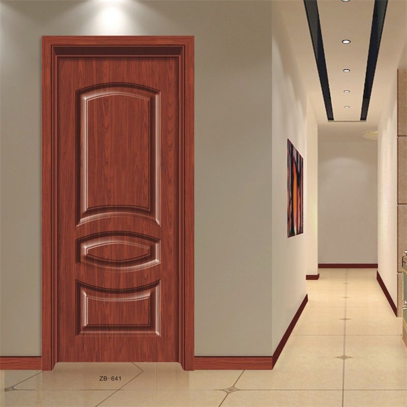 廠家直銷(xiāo)愉心ZB-641橡木實(shí)木烤漆門(mén)