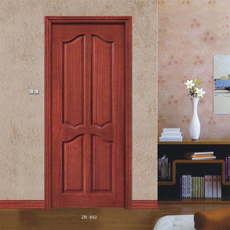 廠價(jià)直銷(xiāo)愉心ZB-652橡木實(shí)木烤漆門(mén)