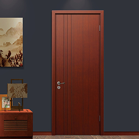 廠價直銷鑫順來X-6028平開實木烤漆門