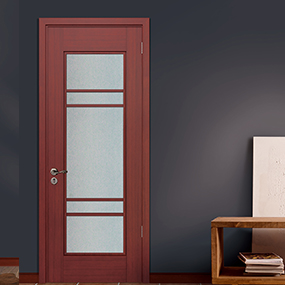 廠價直銷鑫順來X-6025平開實木烤漆門