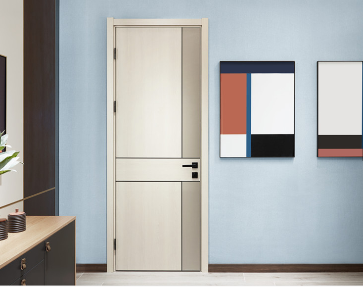 廠價直銷鑫順來X-6047平開實木烤漆門