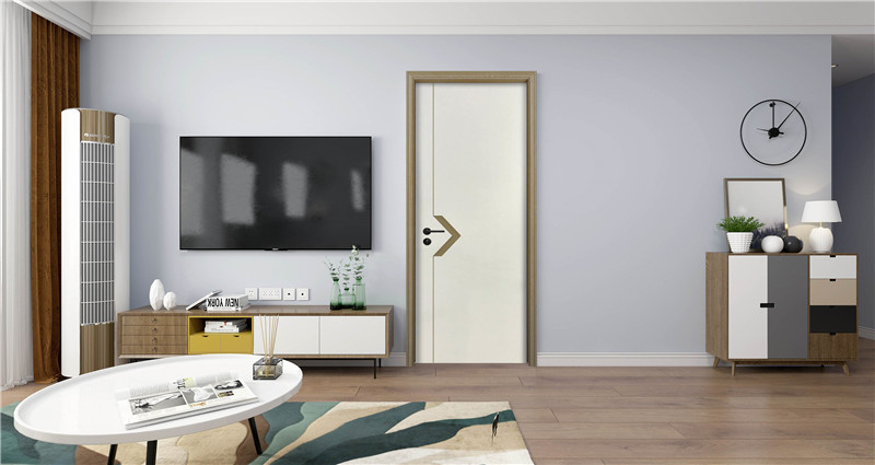 廠價直銷鑫順來X-7032平開實木烤漆門