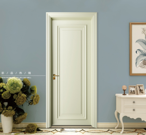 廠價(jià)直銷鑫順來X-8046平開名扣實(shí)木烤漆門