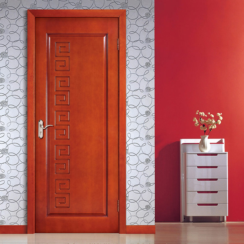 廠價直銷鑫順來X-8083平開實木烤漆門