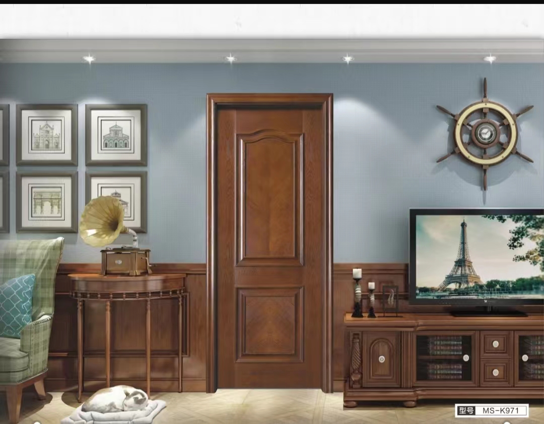 新品熱賣鑫愉世家XS-2316歐式開放實(shí)木烤漆門