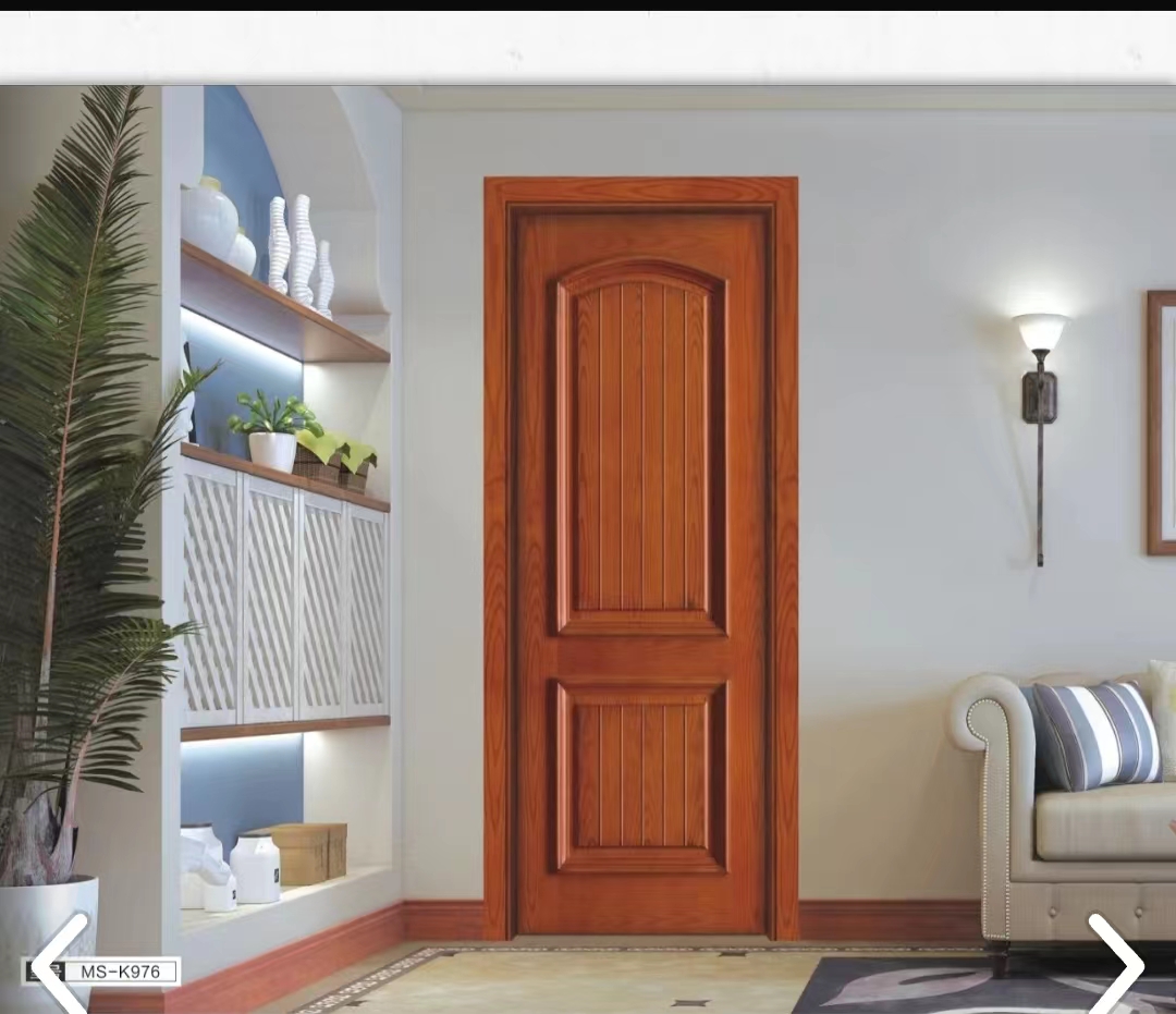 新品熱賣鑫愉世家XS-23147歐式開放實(shí)木烤漆門